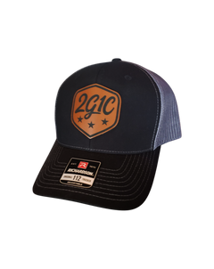 2G1C logo Leather Patch Hat