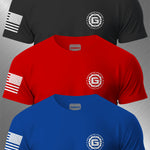 3 Pack of GRITGEAR Circle Logo | GRITGEAR™ Apparel