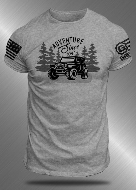 Adventure Since 1941 Tee | GRITGEAR Apparel