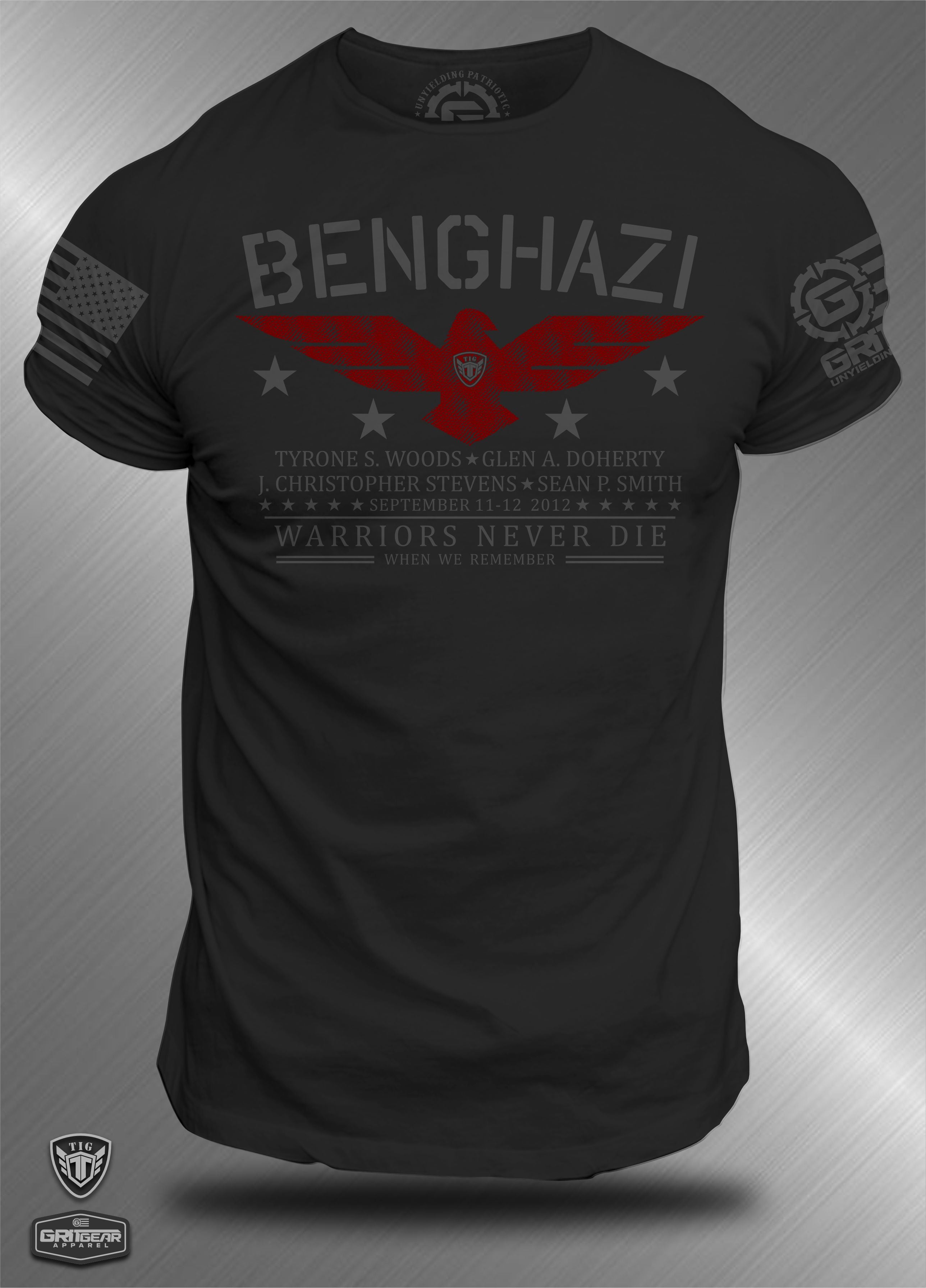 John "Tig" Tiegen - Benghazi Warrior T-Shirt | GRITGEAR™ Apparel