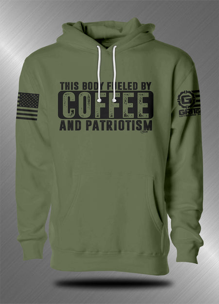 Coffee and Patriotism Hoodie