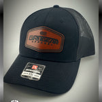 GRITGEAR Logo Leather Patch Hat | GRITGEAR™ Apparel