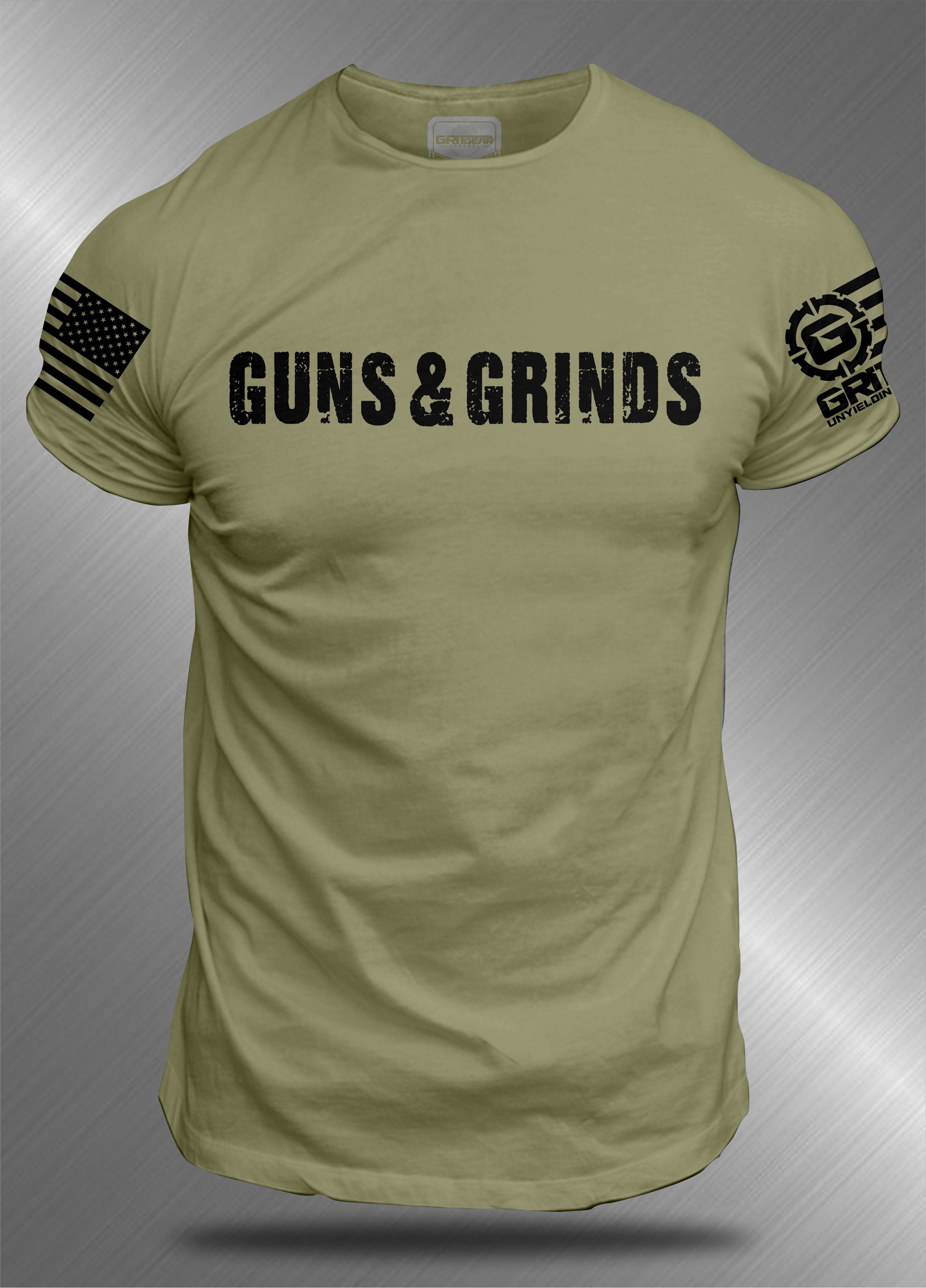 Guns & Grinds Men's Tee | GRITGEAR Apparel