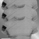 Heather Gray T-shirt Right Sleeve Only ( 3 Pack) | GRITGEAR™ Apparel