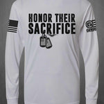 Ryan Weaver Honor Their Sacrifice Performance Hoodie | GRITGEAR Apparel