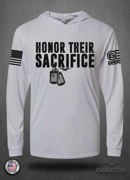 Ryan Weaver Honor Their Sacrifice Performance Hoodie | GRITGEAR Apparel