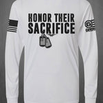 Ryan Weaver Honor Their Sacrifice Performance Hoodie | GRITGEAR Apparel