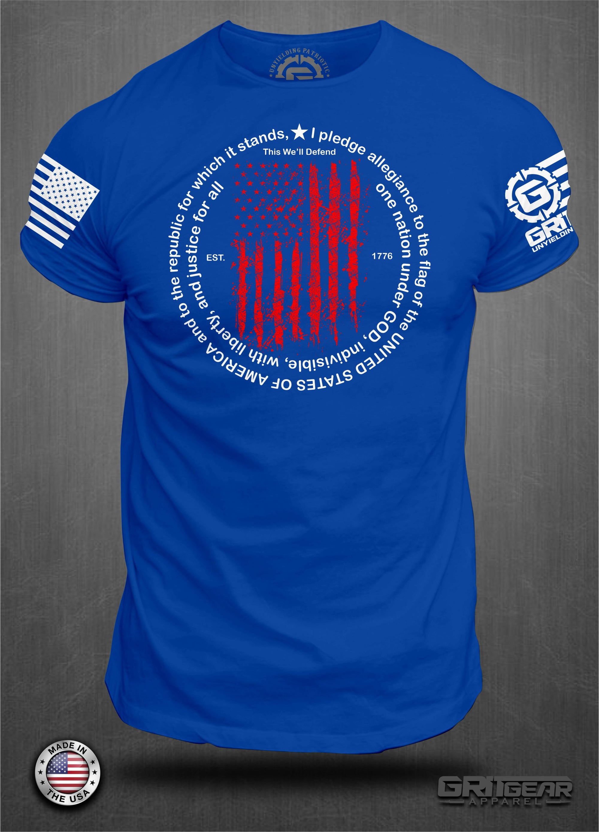 I Pledge Allegiance Men's T-shirt | GRITGEAR™ Apparel