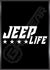 JEEP LIFE Vinyl Decal | GRITGEAR Apparel