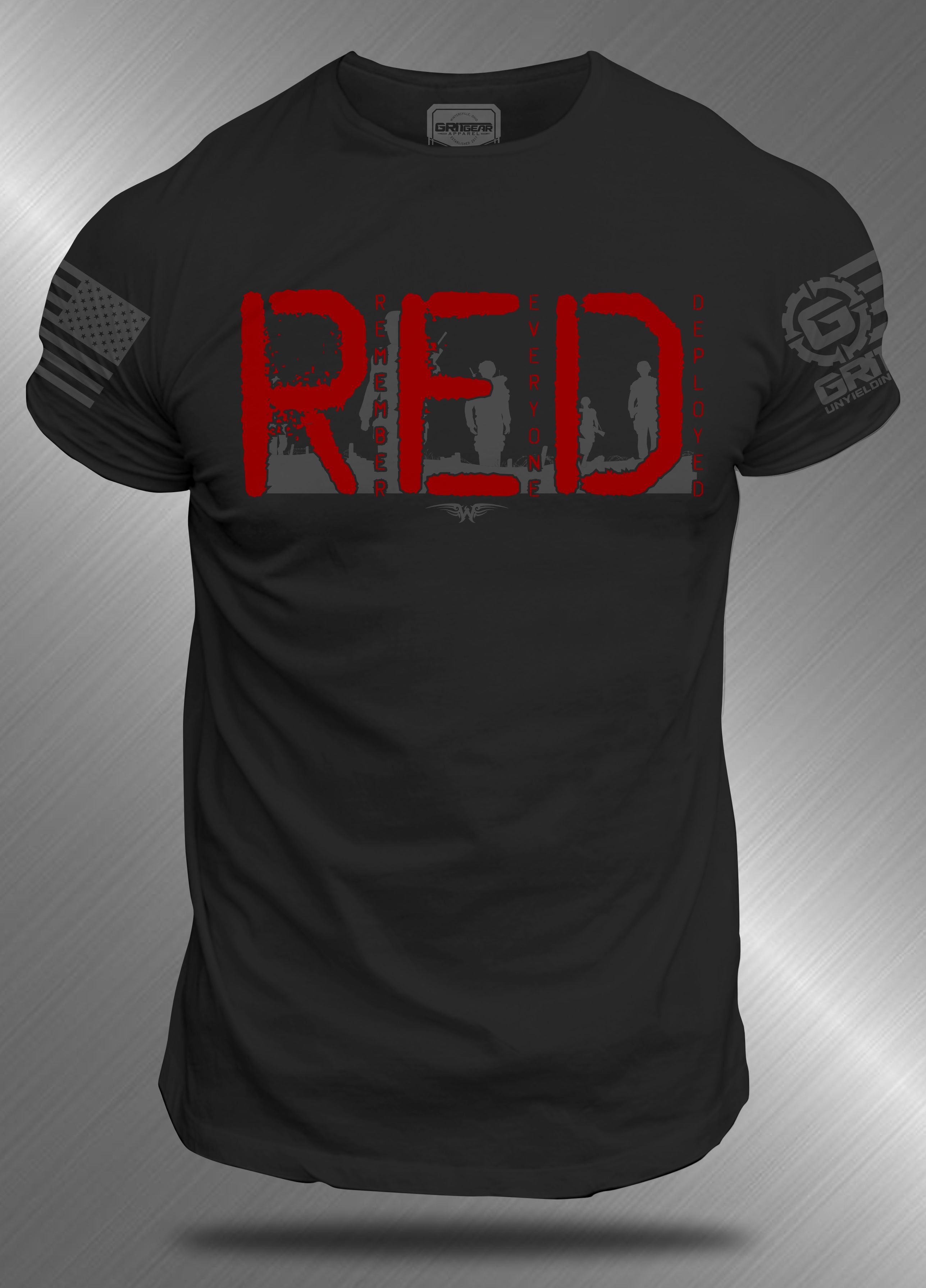 Ryan Weaver - RED Soldier T-shirt| GRITGEAR™ Apparel