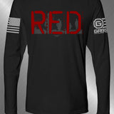 Ryan Weaver - RED Soldier LS T-shirt| GRITGEAR™ Apparel