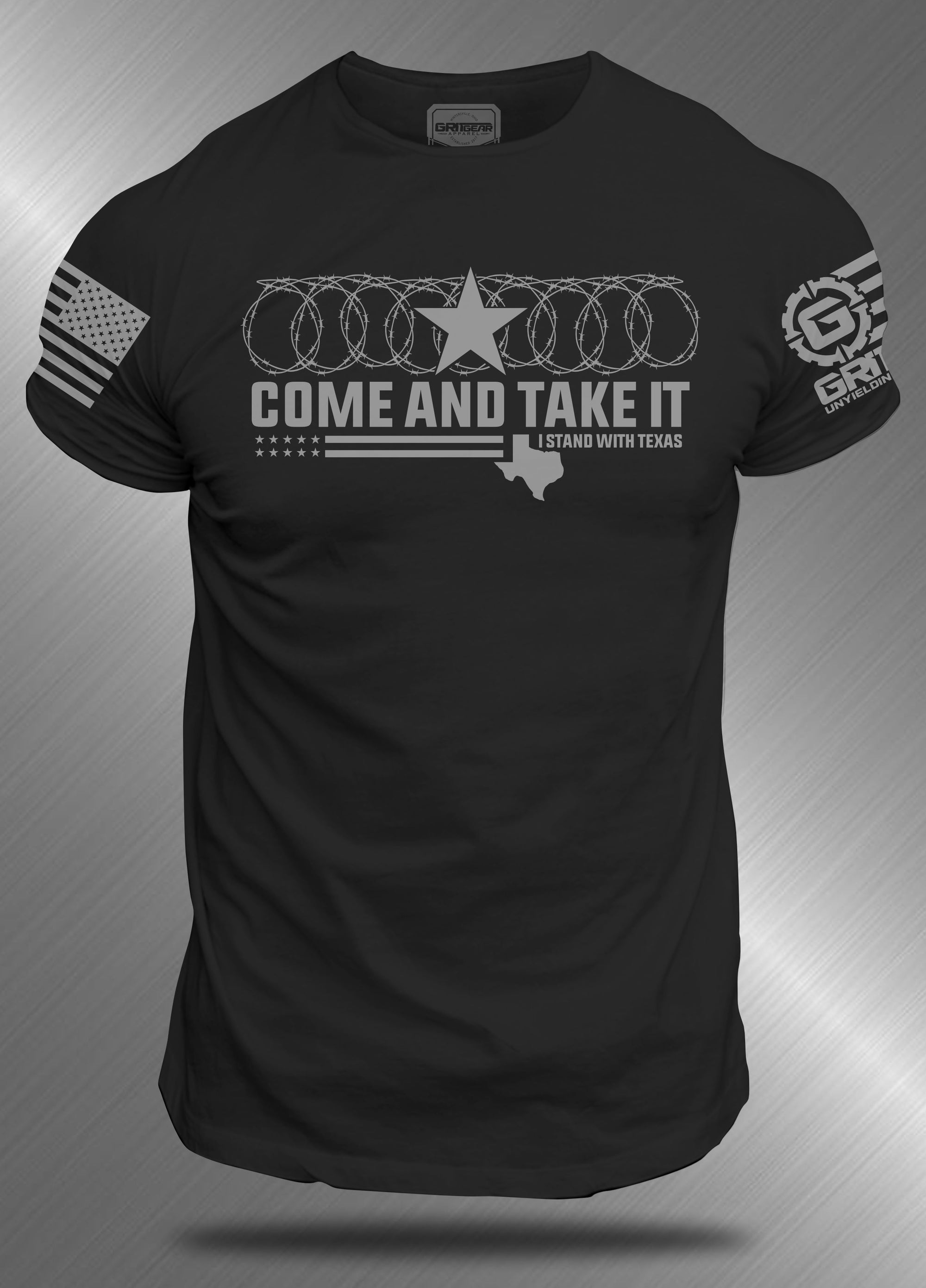 I Stand With Texas T-Shirt  | GRITGEAR™ Apparel