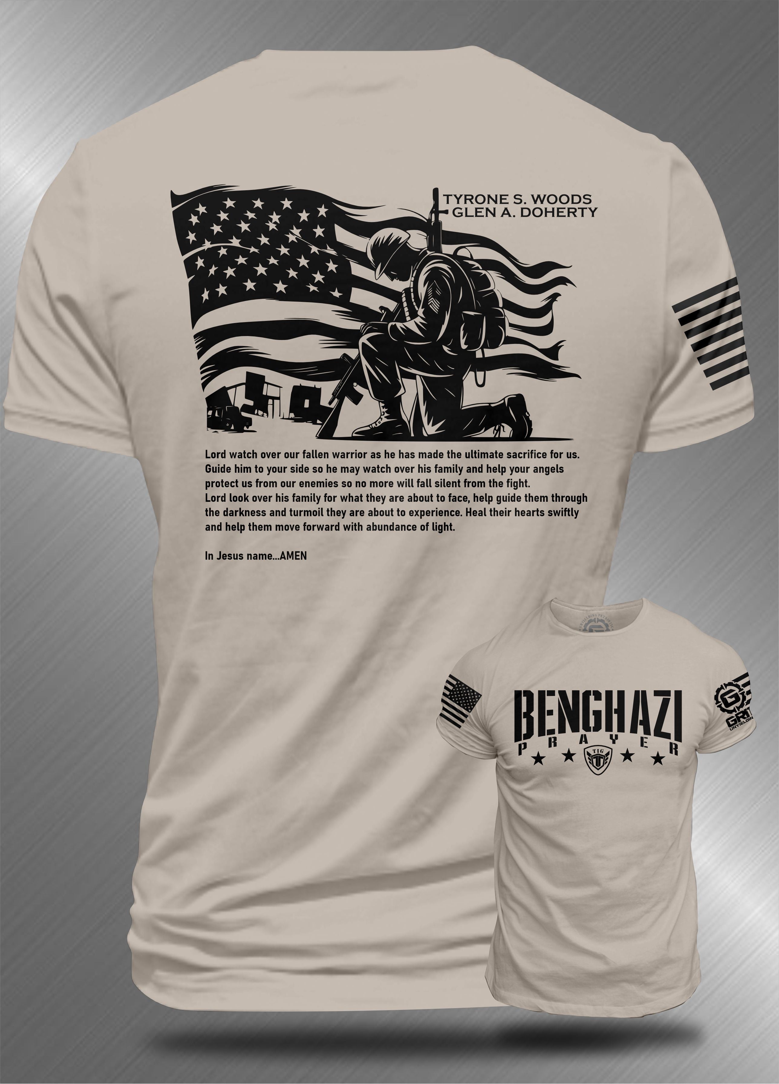 John "Tig" Tiegen - Benghazi Prayer Wings
