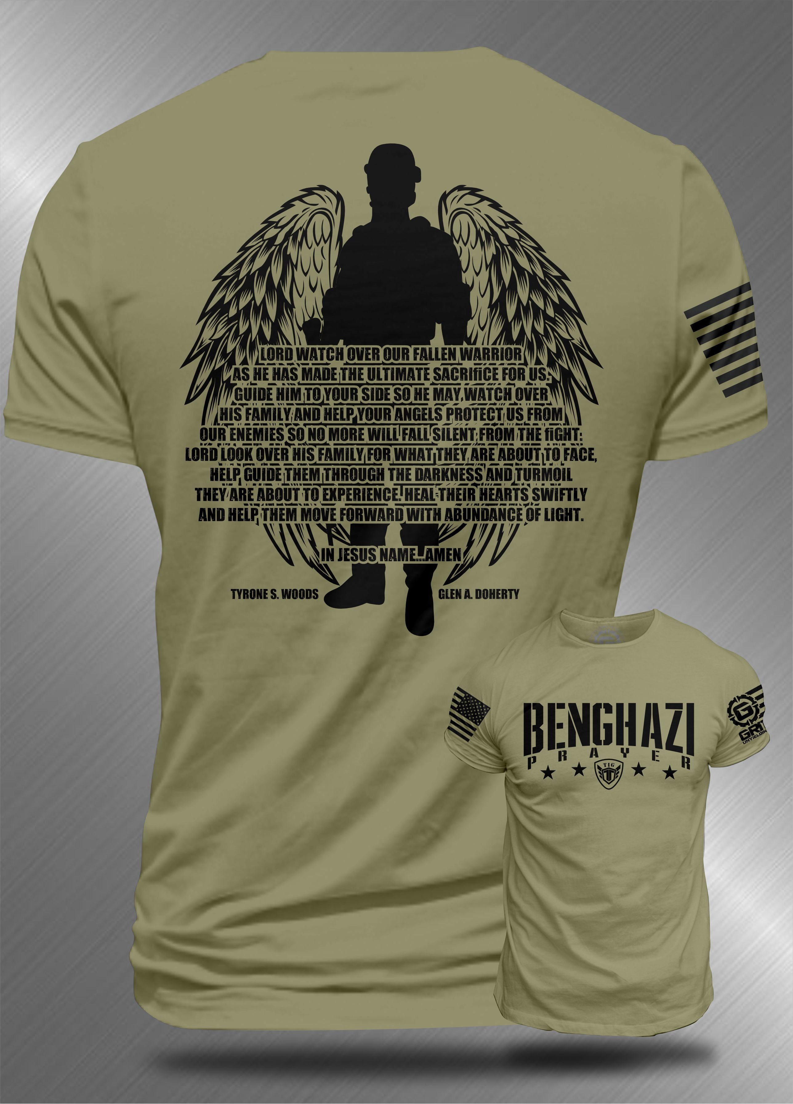 John "Tig" Tiegen - Benghazi Prayer Wings