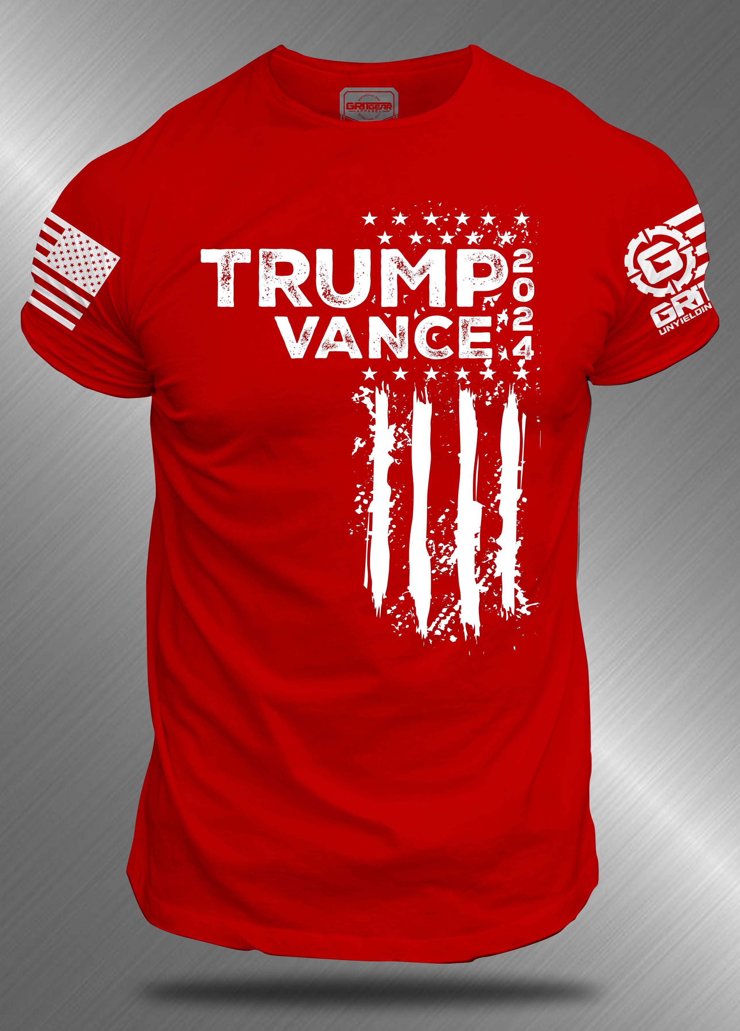 Trump Vance 2024 T-shirt | GRITGEAR ™ Apparel