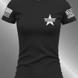 Unyielding Patriotic Star RELAXED T-Shirt  | GRITGEAR Apparel