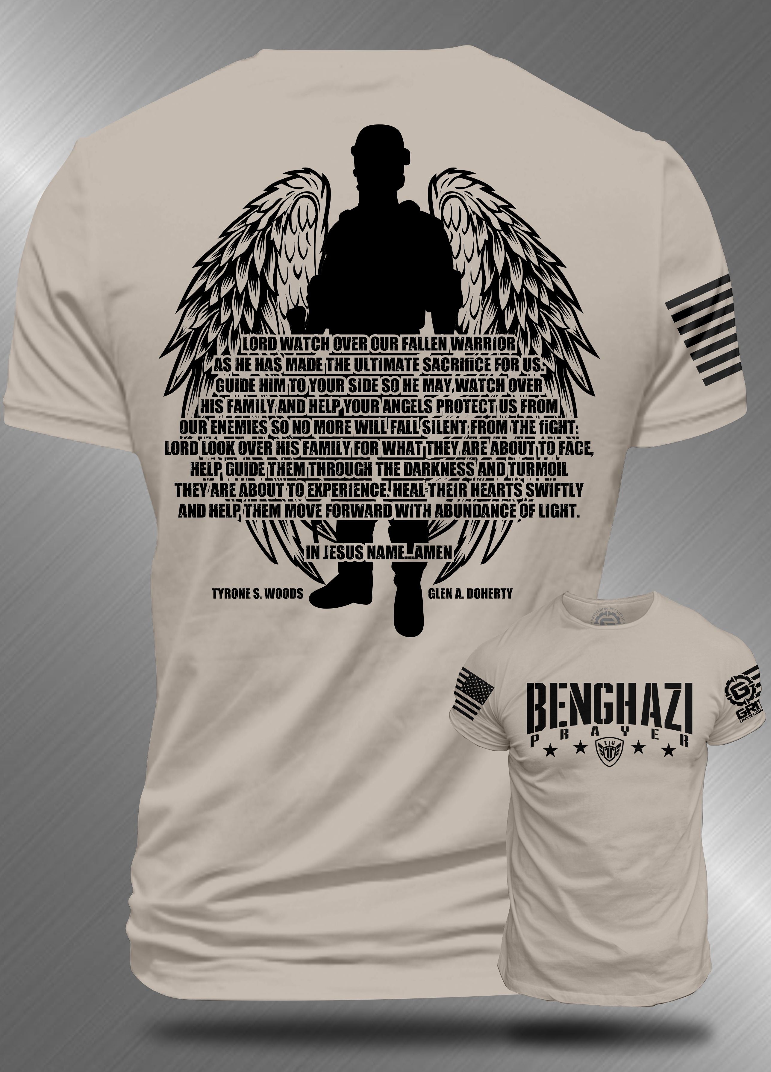 John "Tig" Tiegen - Benghazi Prayer Wings