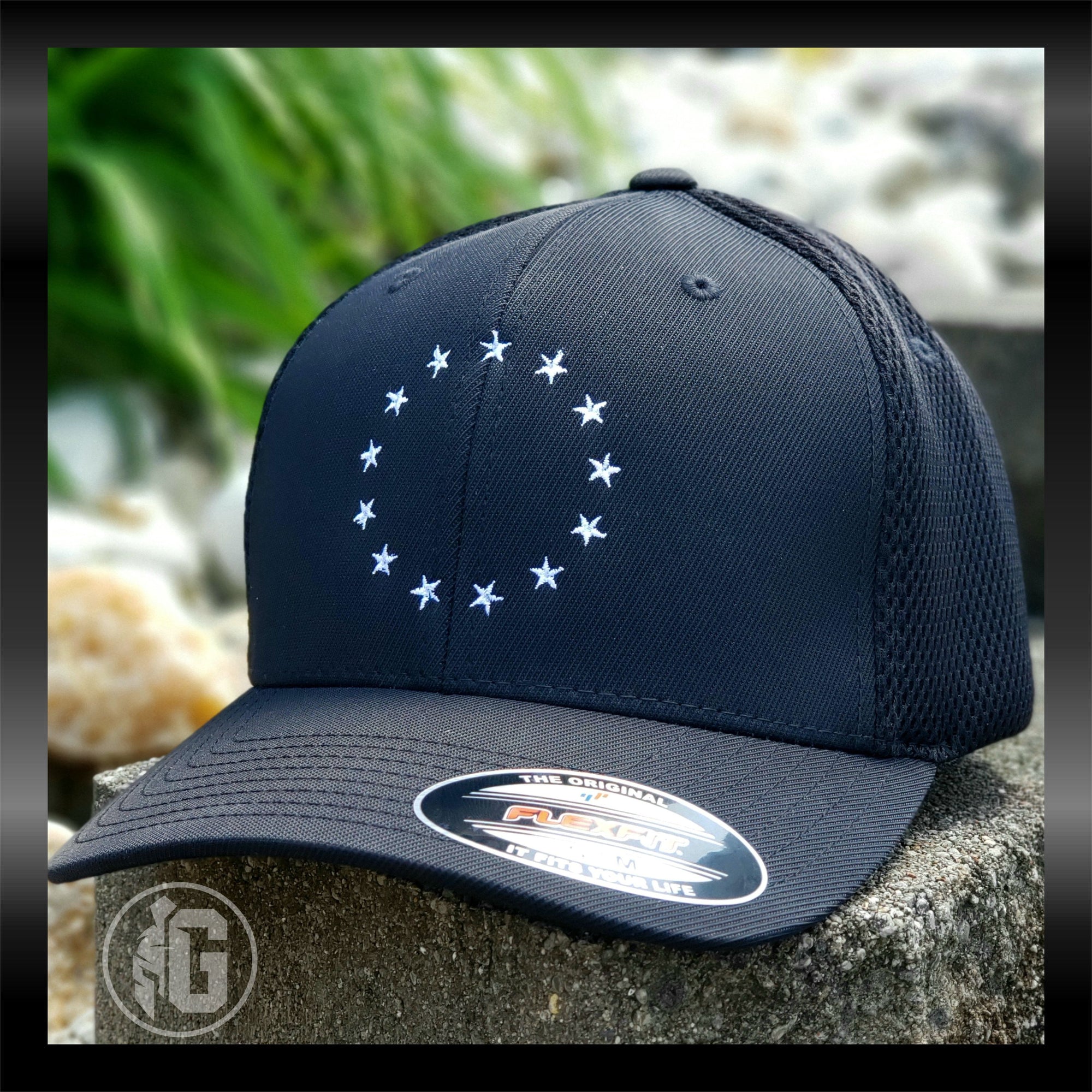 Betsy Ross 13 Star Embroidered Hat | Grit Gear Apparel®