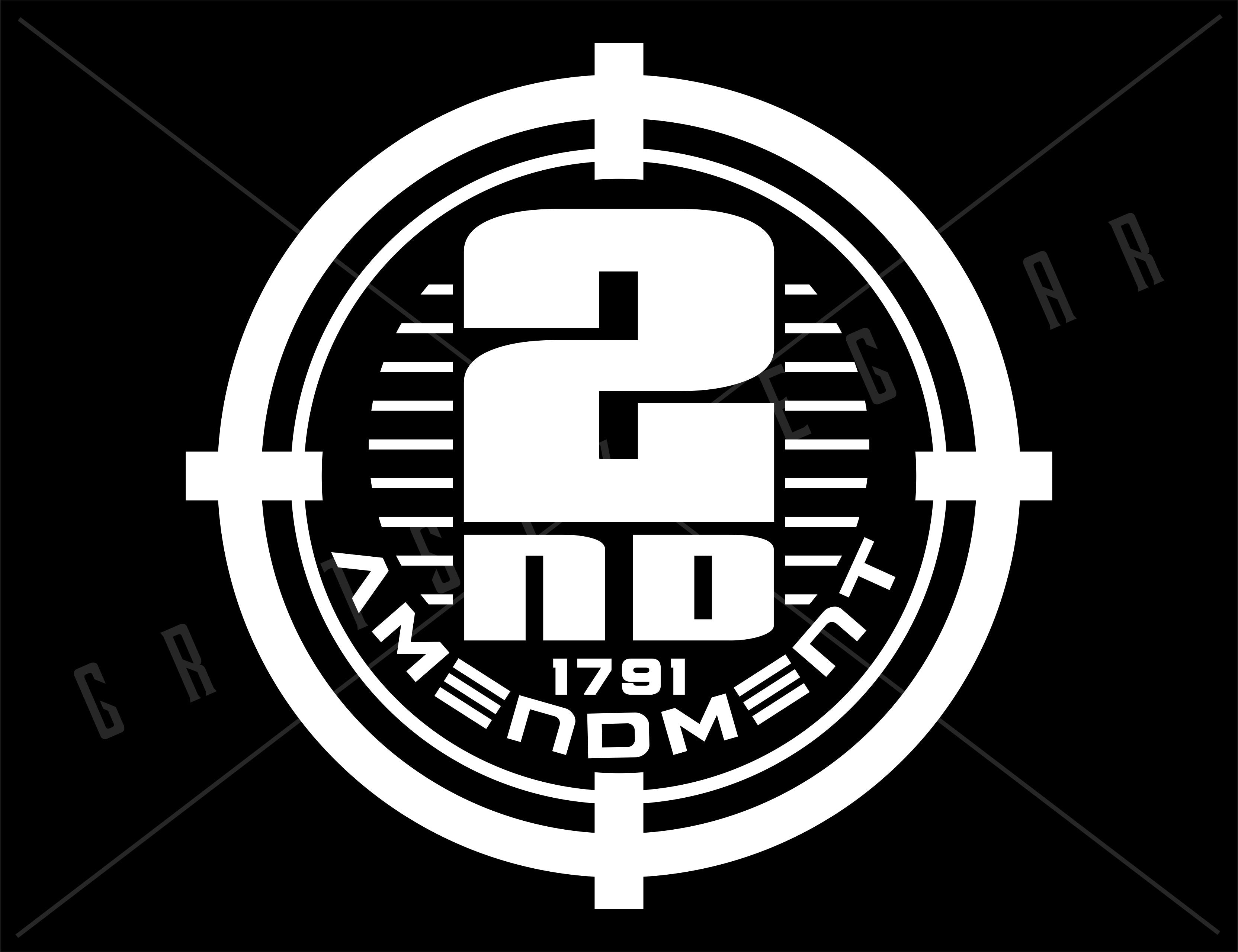 2nd Amendment Bulls Eye | Grit Style Gear