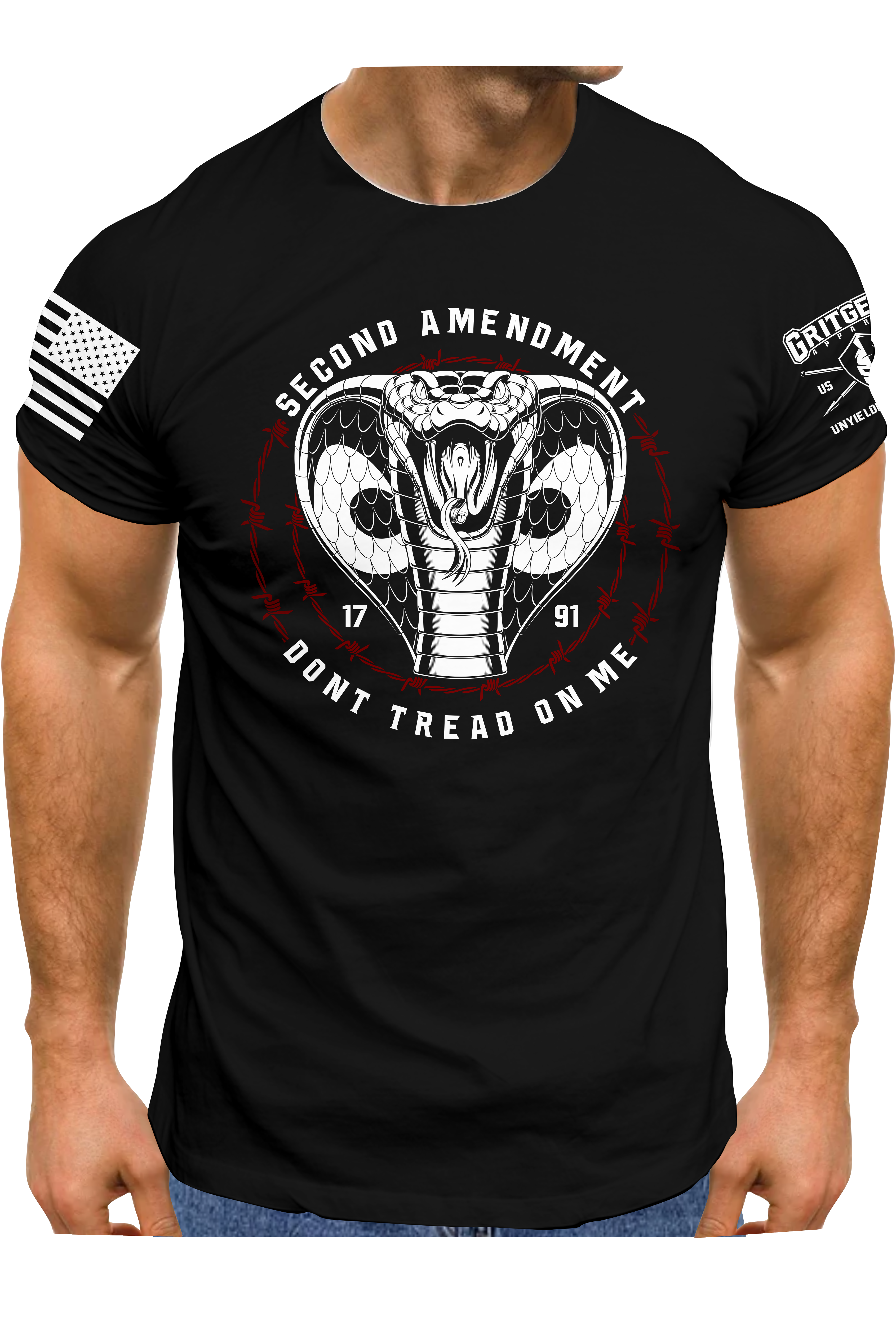 Second Amendment Cobra T-shirt | Grit Gear Apparel