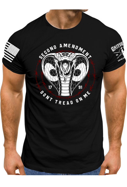 Second Amendment Cobra T-shirt | Grit Gear Apparel