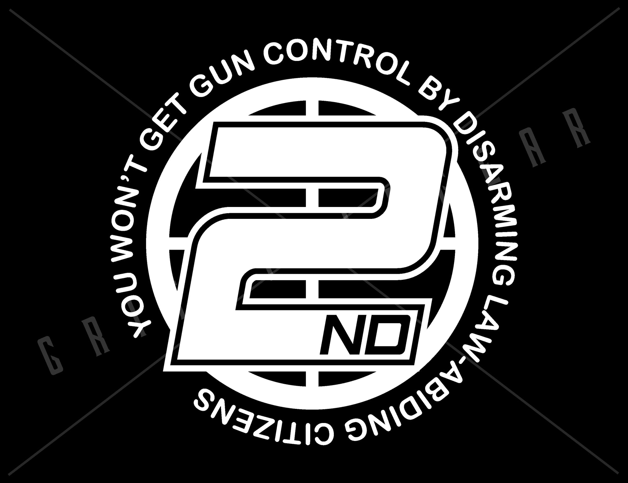 You Wont Get Control 2nd Vinyl Decal | Grit Style Gear®