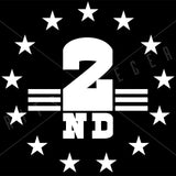 2nd Amendment Vinyl Decal | Grit Style Gear