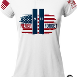 911 Never Forget Ladies Tee | GRITGEAR™ Apparel