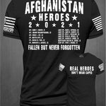 13 Afghanistan Heroes Men's T-shirt | GRITGEAR Apparel