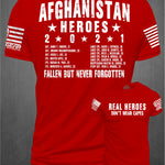13 Afghanistan Heroes Men's T-shirt | GRITGEAR Apparel