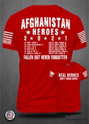 13 Afghanistan Heroes Men's T-shirt | GRITGEAR Apparel