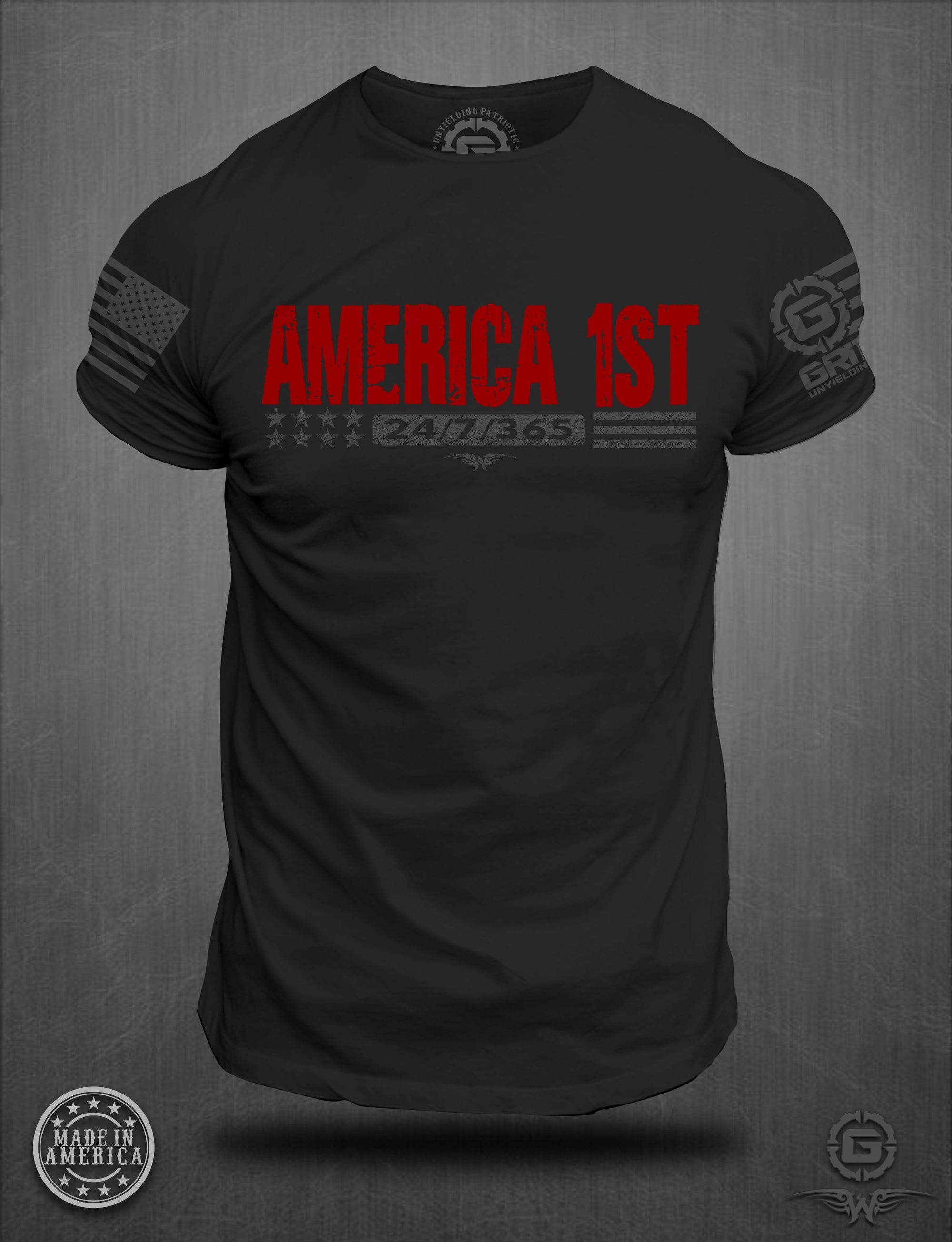 Ryan Weaver - America 1st 24/7/365 T-shirt | GRITGEAR Apparel
