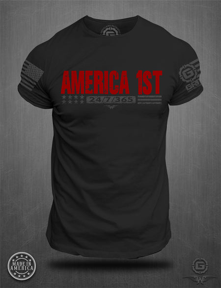 Ryan Weaver - America 1st 24/7/365 T-shirt | GRITGEAR Apparel