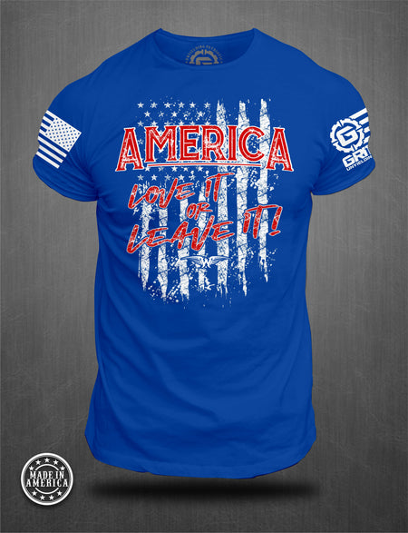 Ryan Weaver - America - Love it or Leave it | Grit Gear Apparel