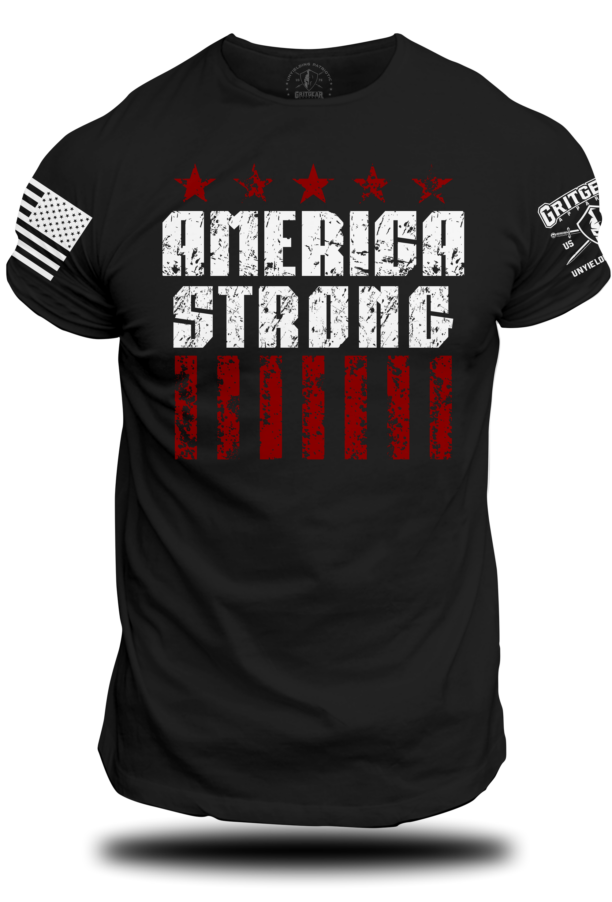America Strong T-Shirt | Grit Gear Apparel