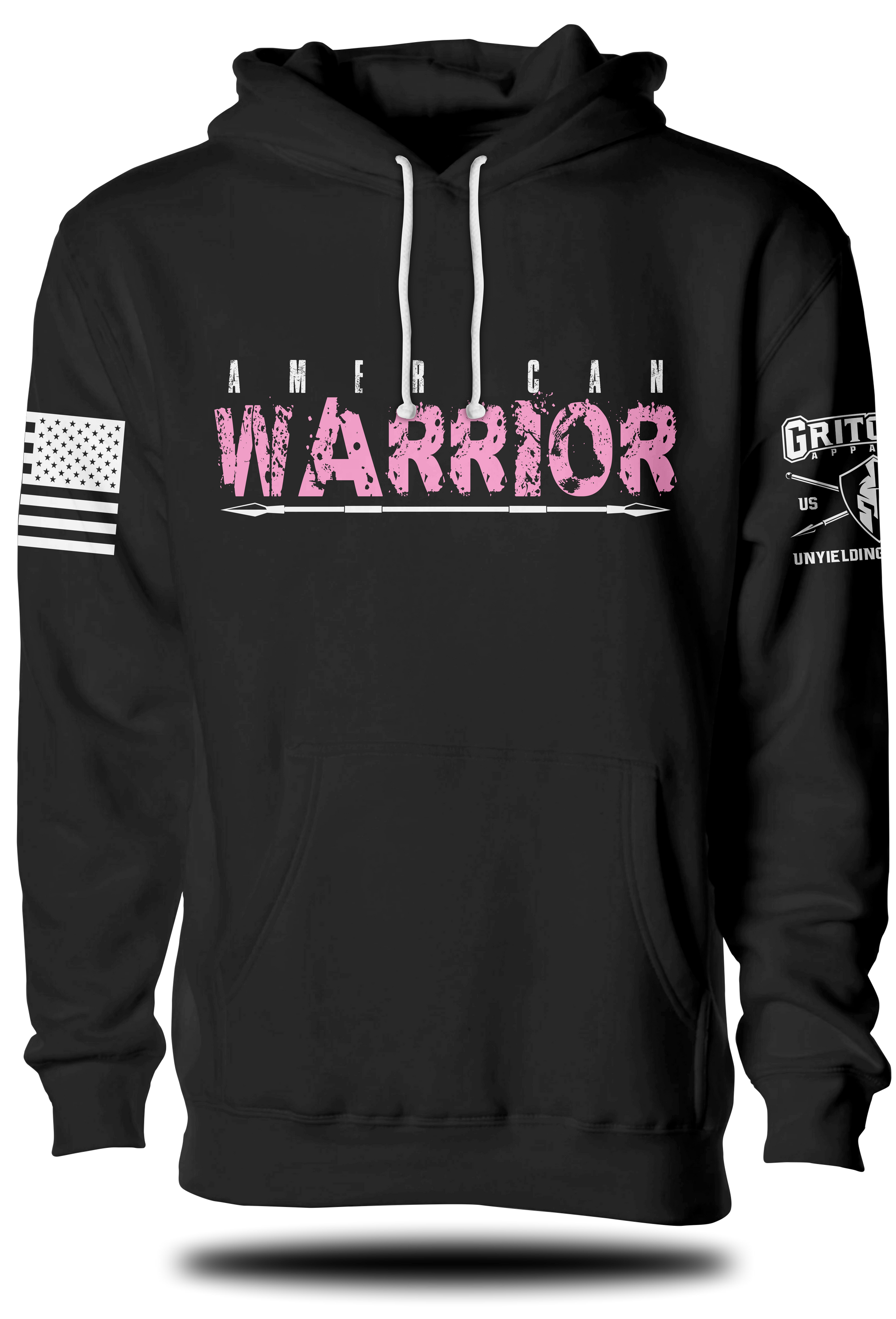American Warrior Hoodie | Grit Gear Apparel ®
