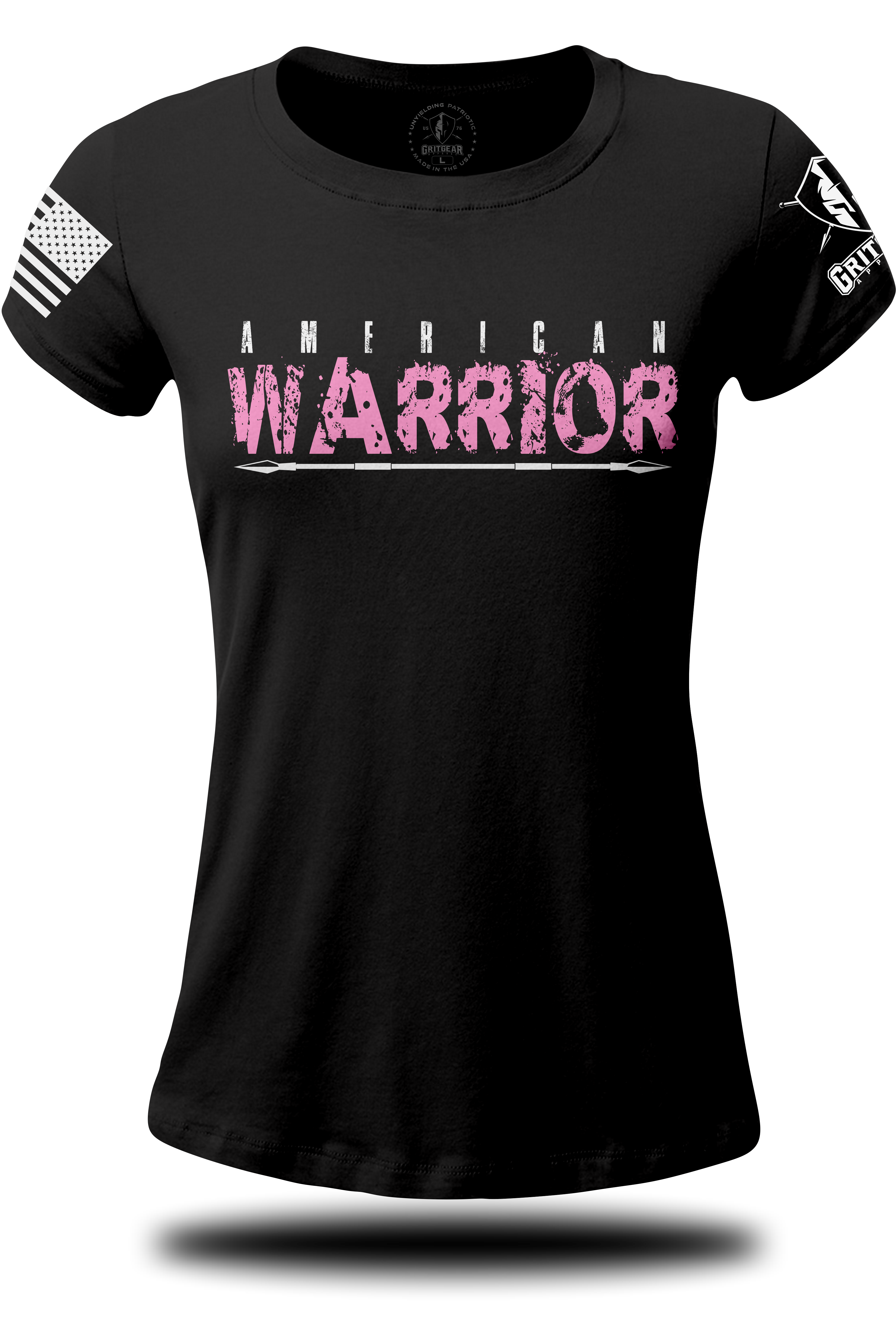 American Warrior Ladies T-shirt | Grit Gear Apparel