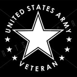 US Army Veteran Vinyl Decal | Grit Style Gear