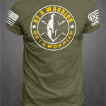 Be a Warrior not a Worrier T-shirt | GRITGEAR ™ Apparel