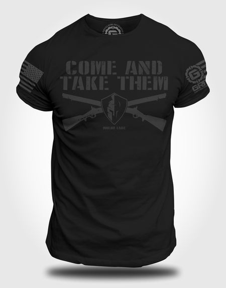 CATT Stealth Molon Labe Tee | Grit Gear Apparel®