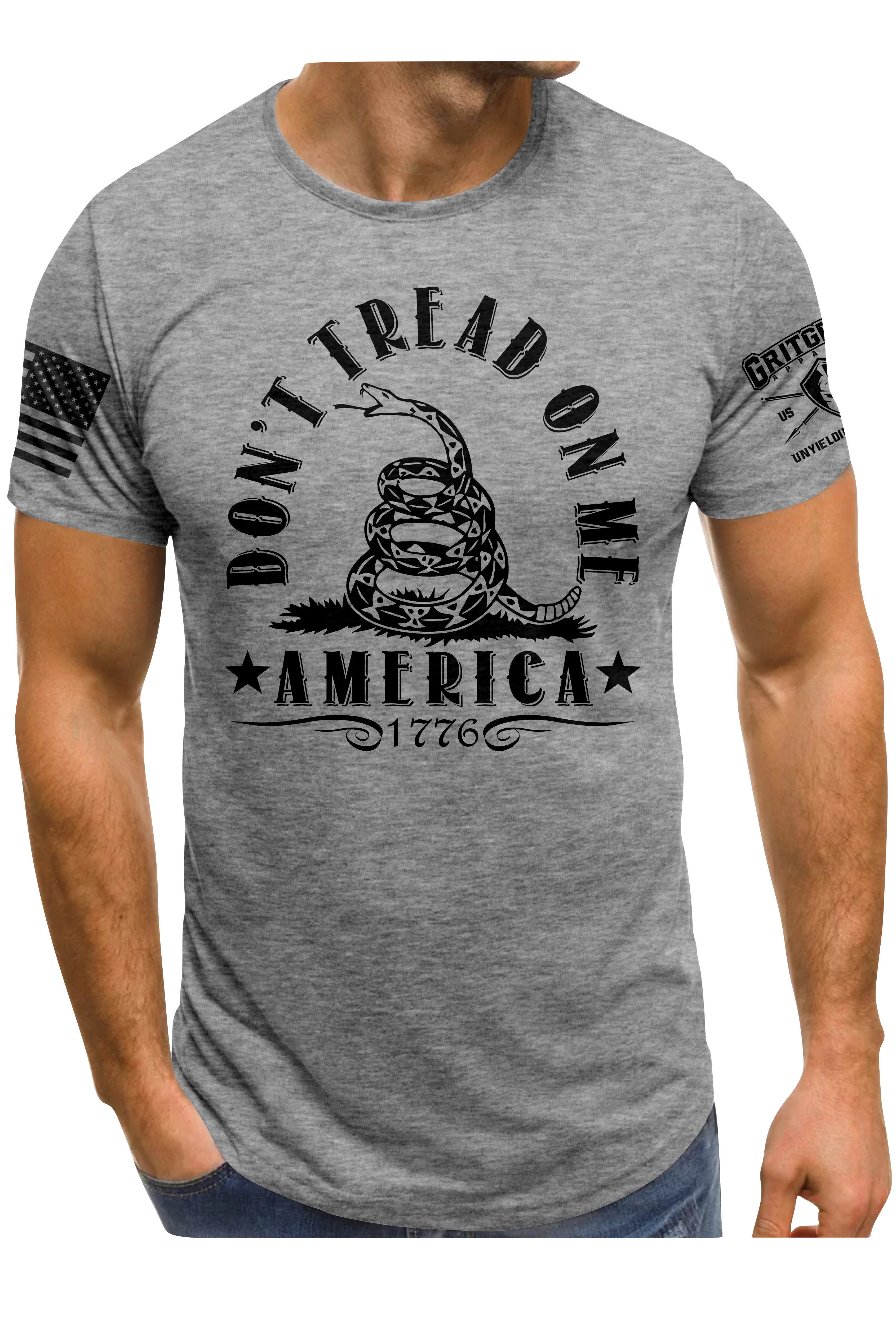Don't Tread On Me America 1776 | Grit Gear Apparel