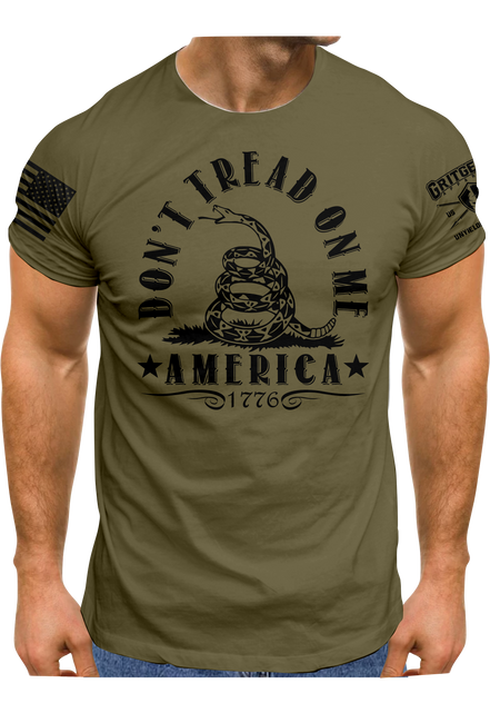 Don't Tread On Me America 1776 | Grit Gear Apparel