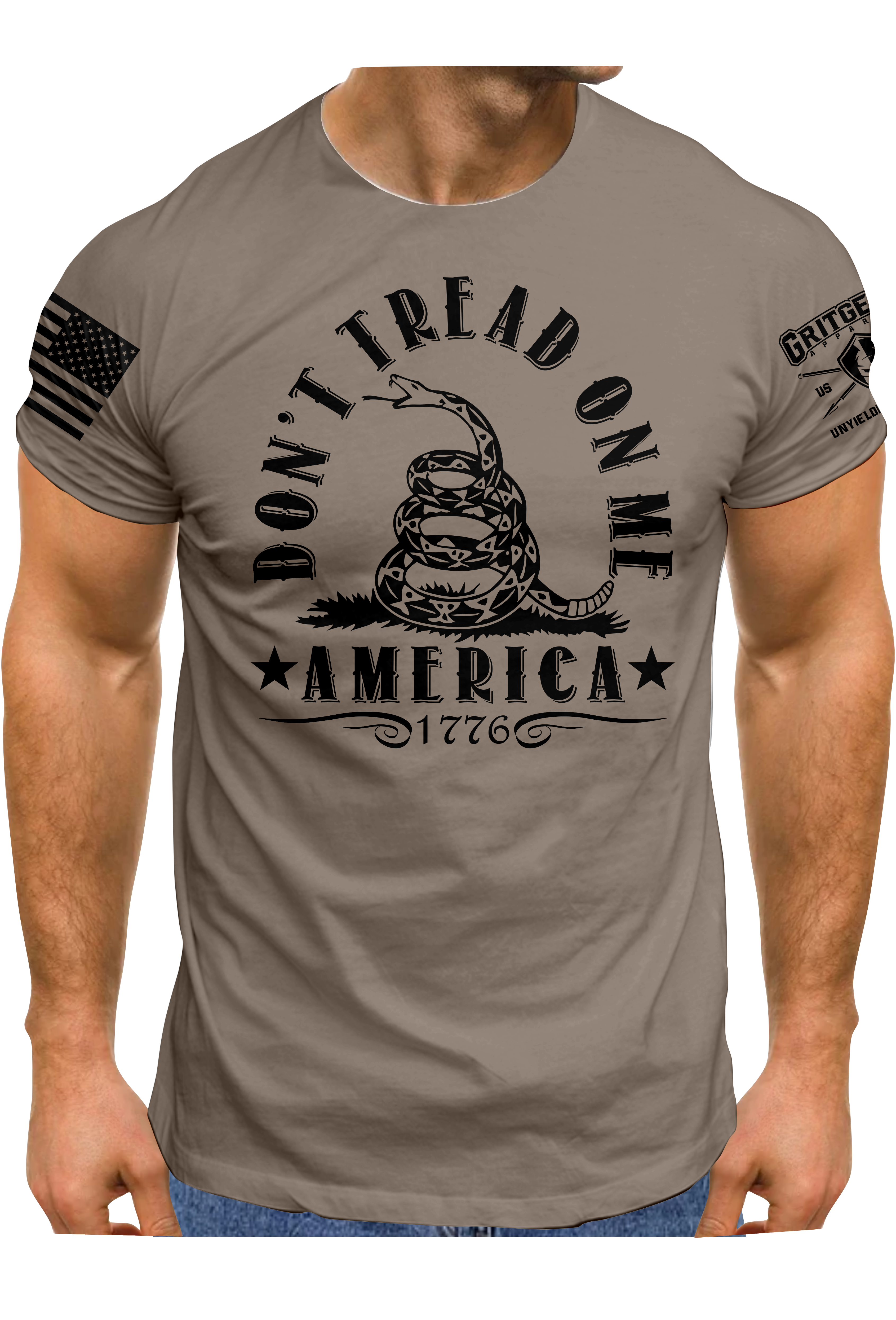 Don't Tread On Me America 1776 | Grit Gear Apparel