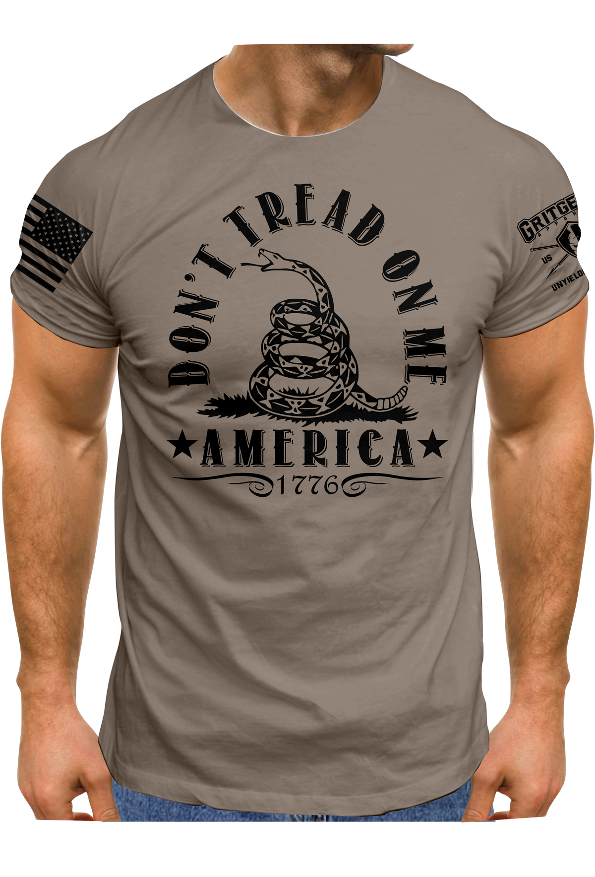 Don't Tread On Me America 1776 | Grit Gear Apparel - GRITGEAR Apparel