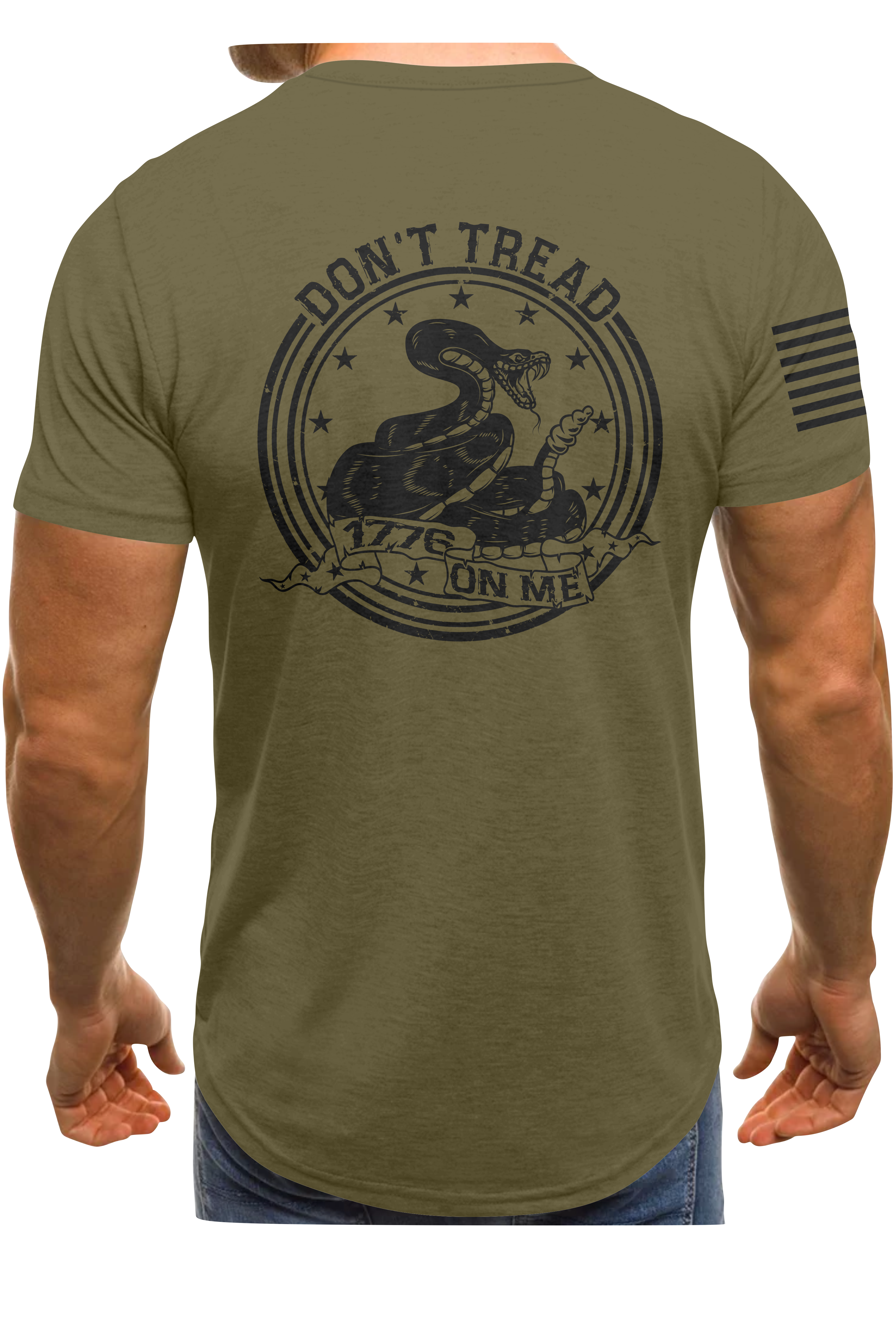 Don't Tread On Me 1776 T-shirt | Grit Gear Apparel ®