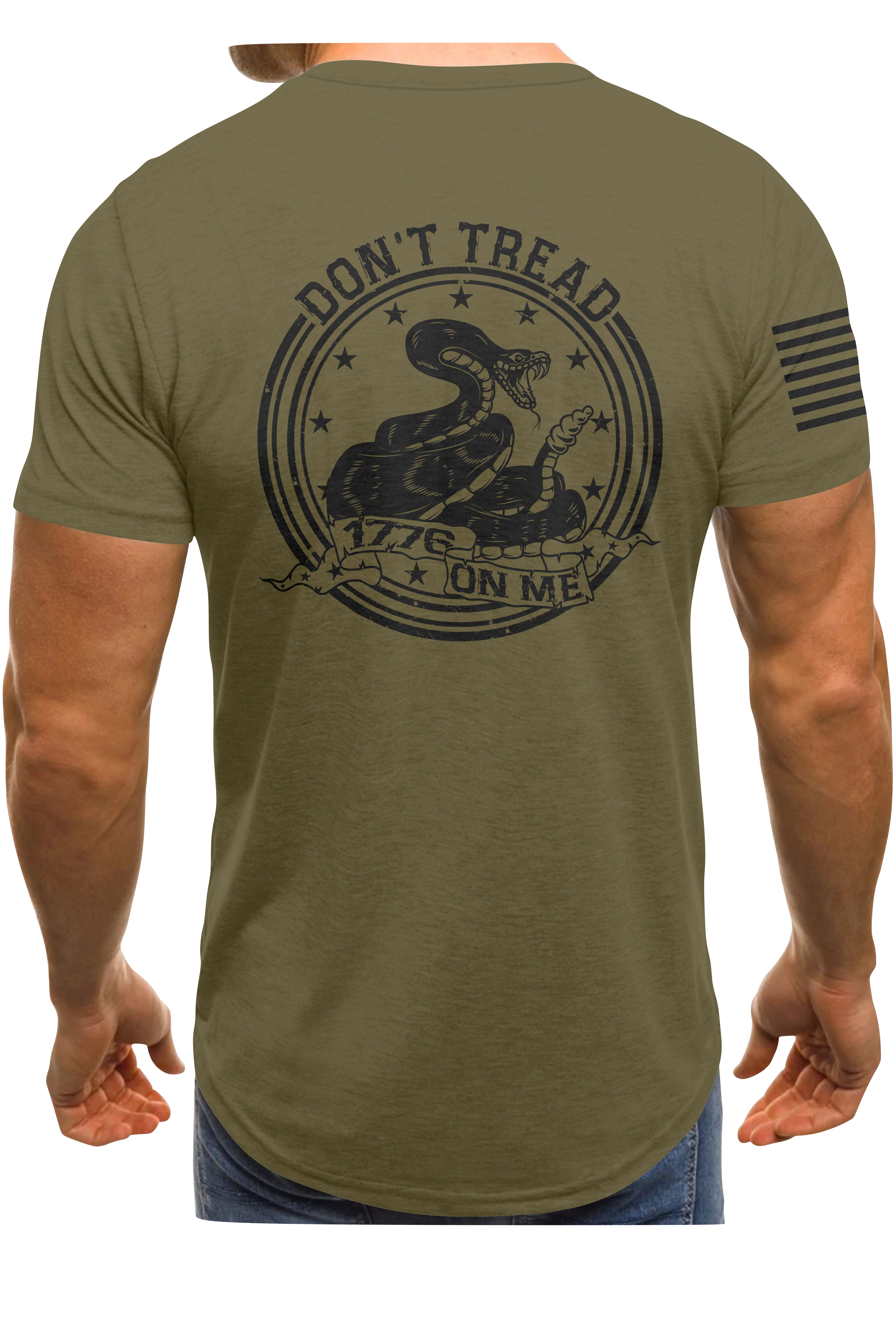 Don't Tread On Me 1776 T-shirt | Grit Gear Apparel ®