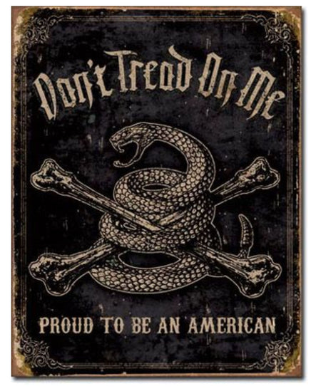 DTOM Proud American Tin Sign | Grit Gear Apparel®