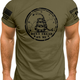 Don't Tread On Me Snake T-shirt | Grit Gear Apparel