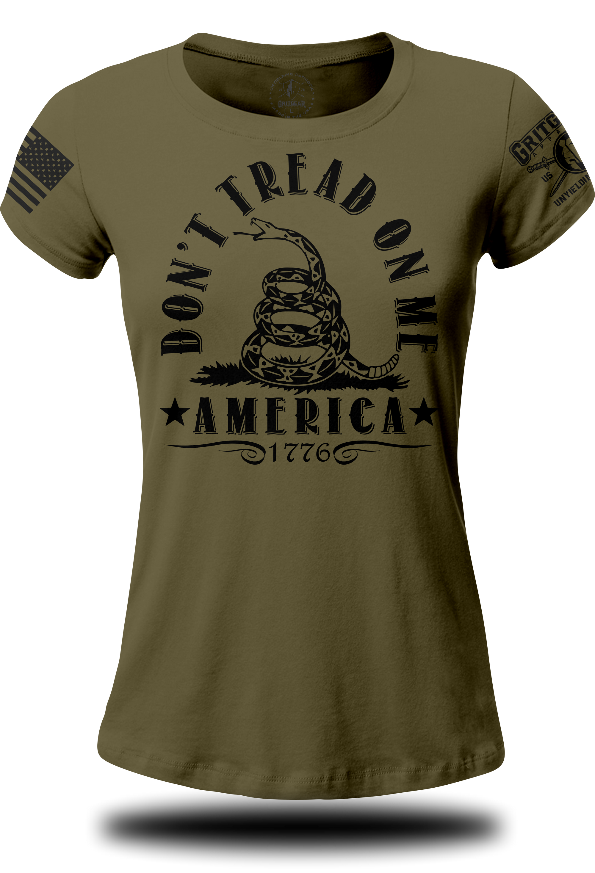 DTOM America 1776 Ladies T-shirt | Grit Gear Apparel