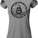 Don't Tread On Me Circle - Ladies Tee | Grit Gear Apparel
